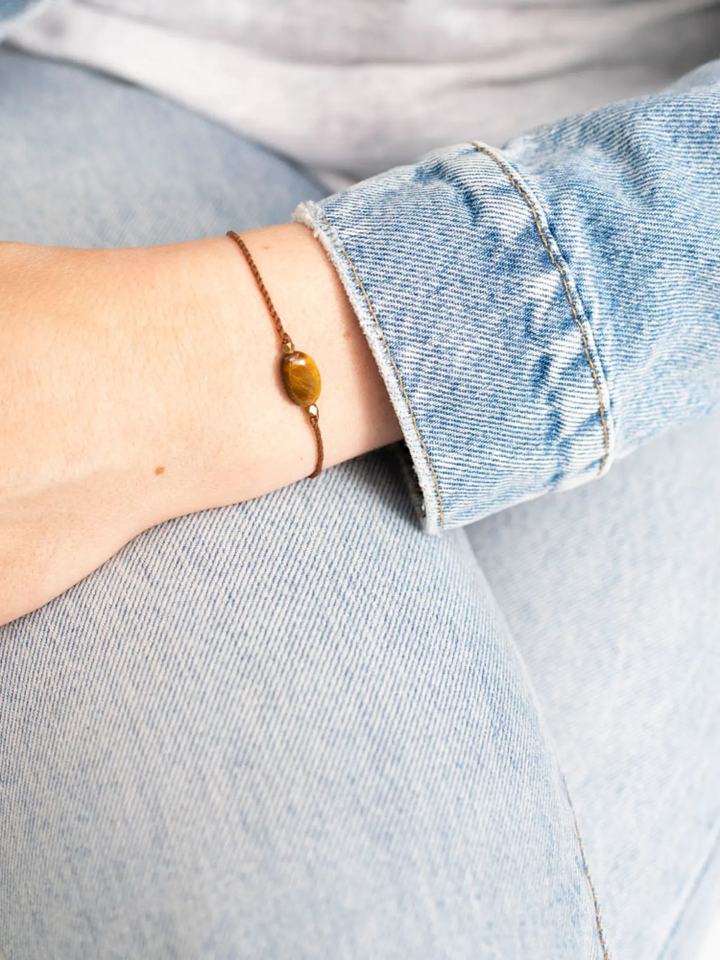 BEAUTIFUL STORY | Edelsteinkarte Aventurin | braun